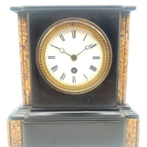 slate & marble Mantel Clock