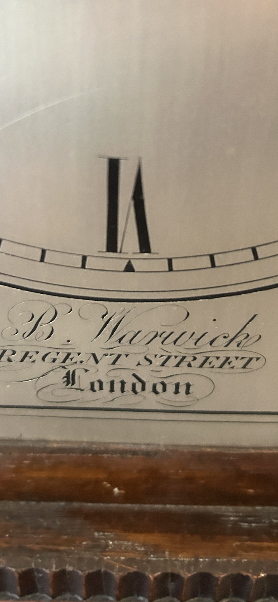 Regent Street, London Bracket Clock