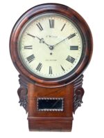 Single Fusee Drop Dial Clock