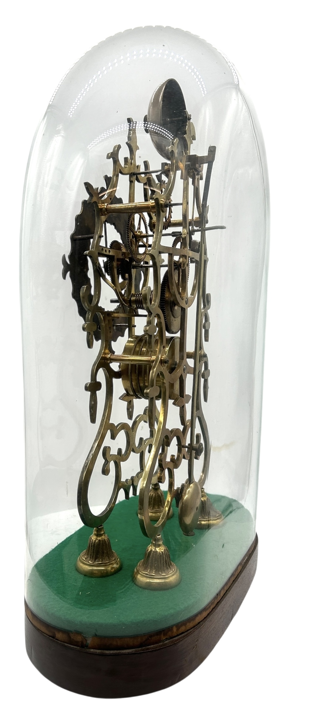 Fusee Skeleton Clock