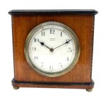 Leicester Mahogany Mantel Clock