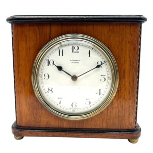 Leicester Mahogany Mantel Clock