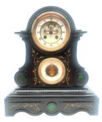 Combination 8 Day Slate Mantel Clock