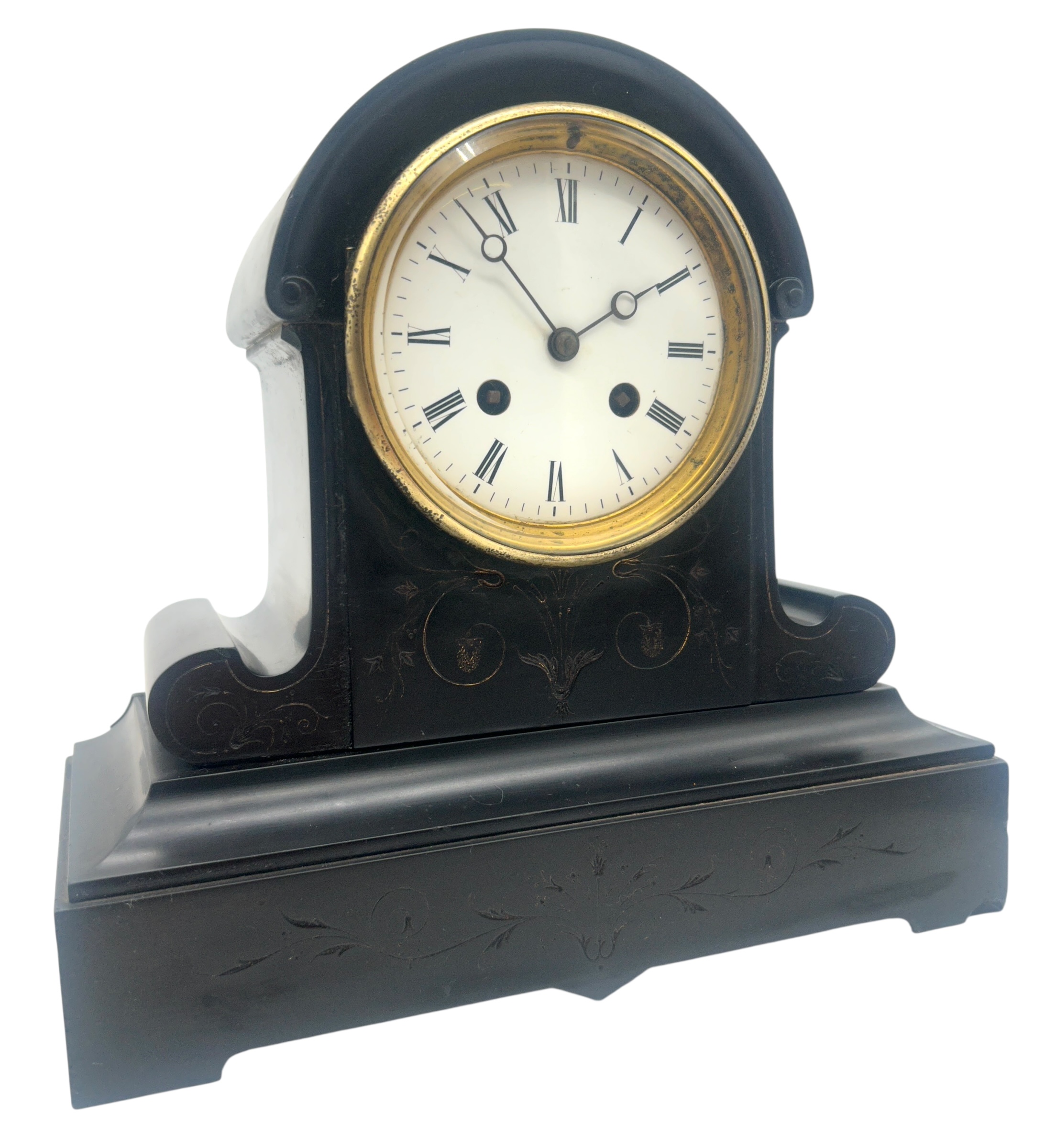 Striking Marble Mantel Clock
