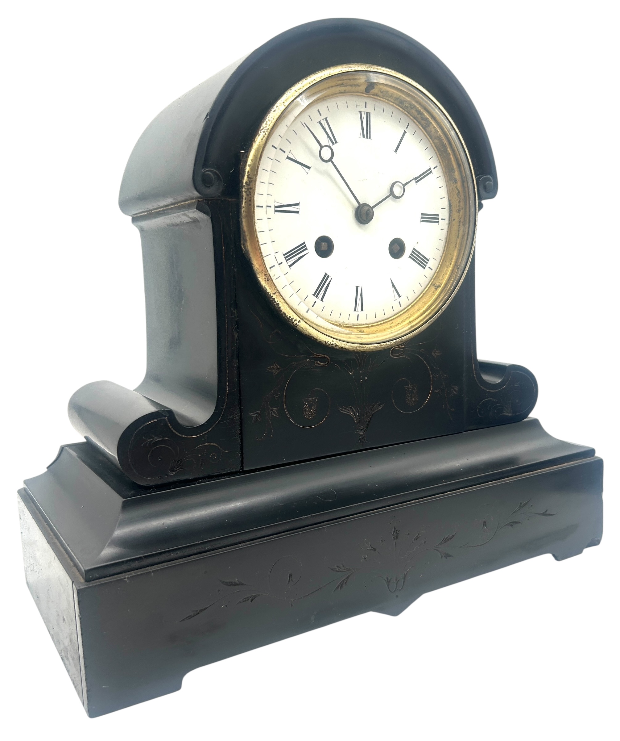 Striking Marble Mantel Clock