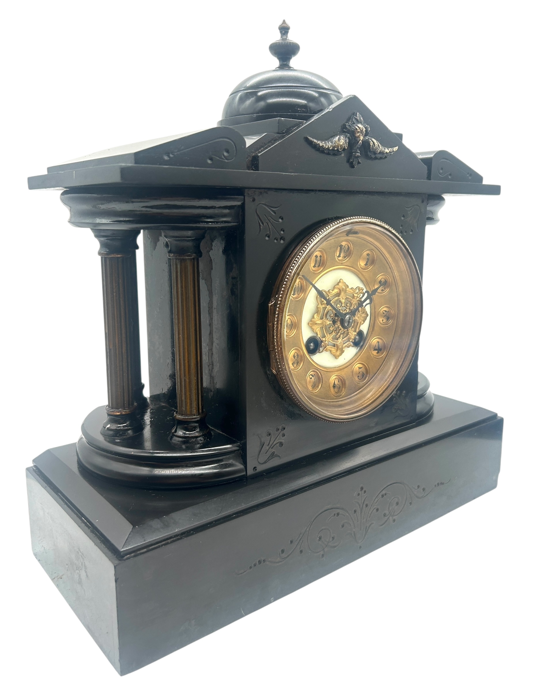 Top Slate Clock