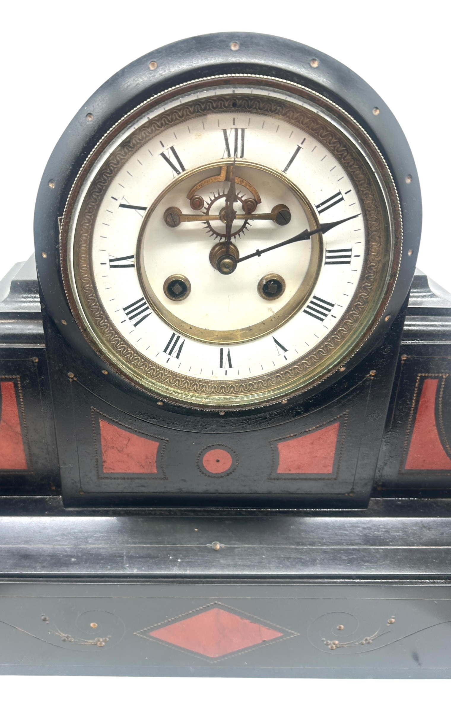Striking Marble Mantel Clock