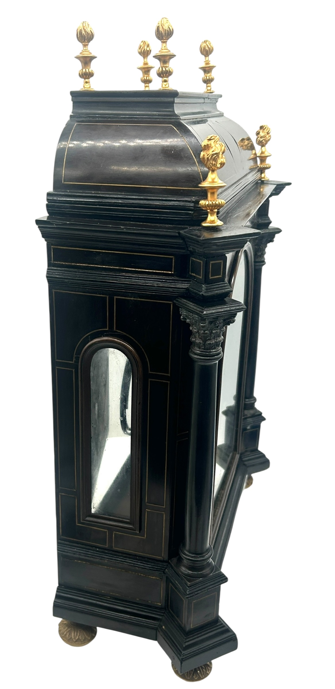 Brass Stringing Bracket Clock