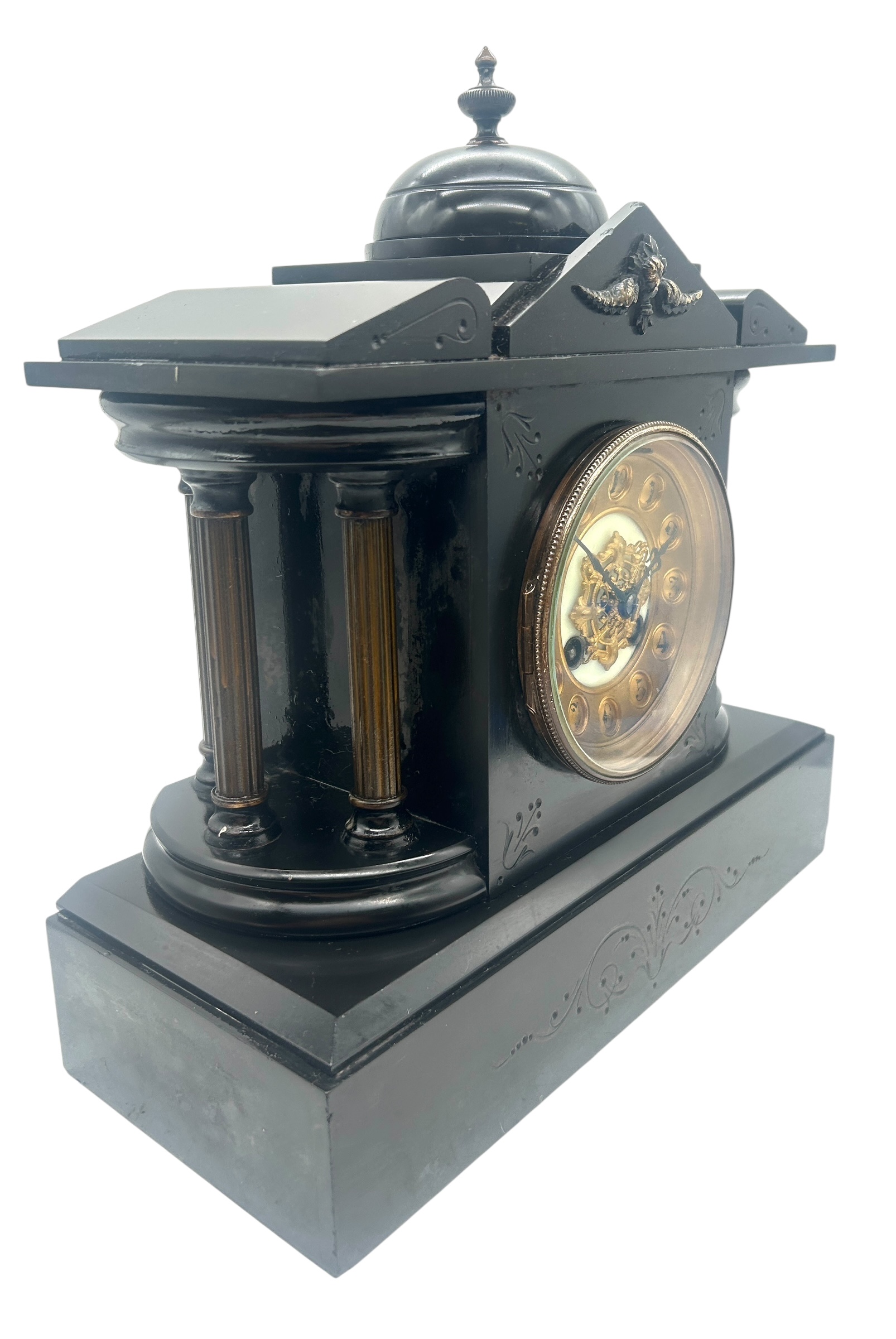 Top Slate Clock