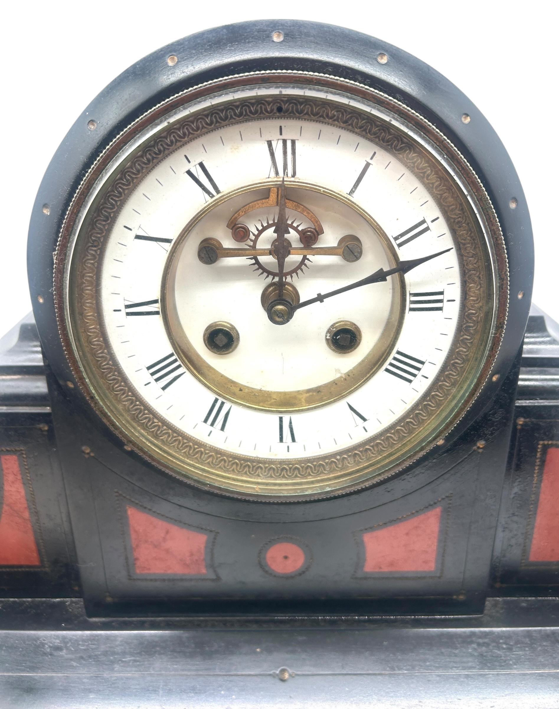Striking Marble Mantel Clock