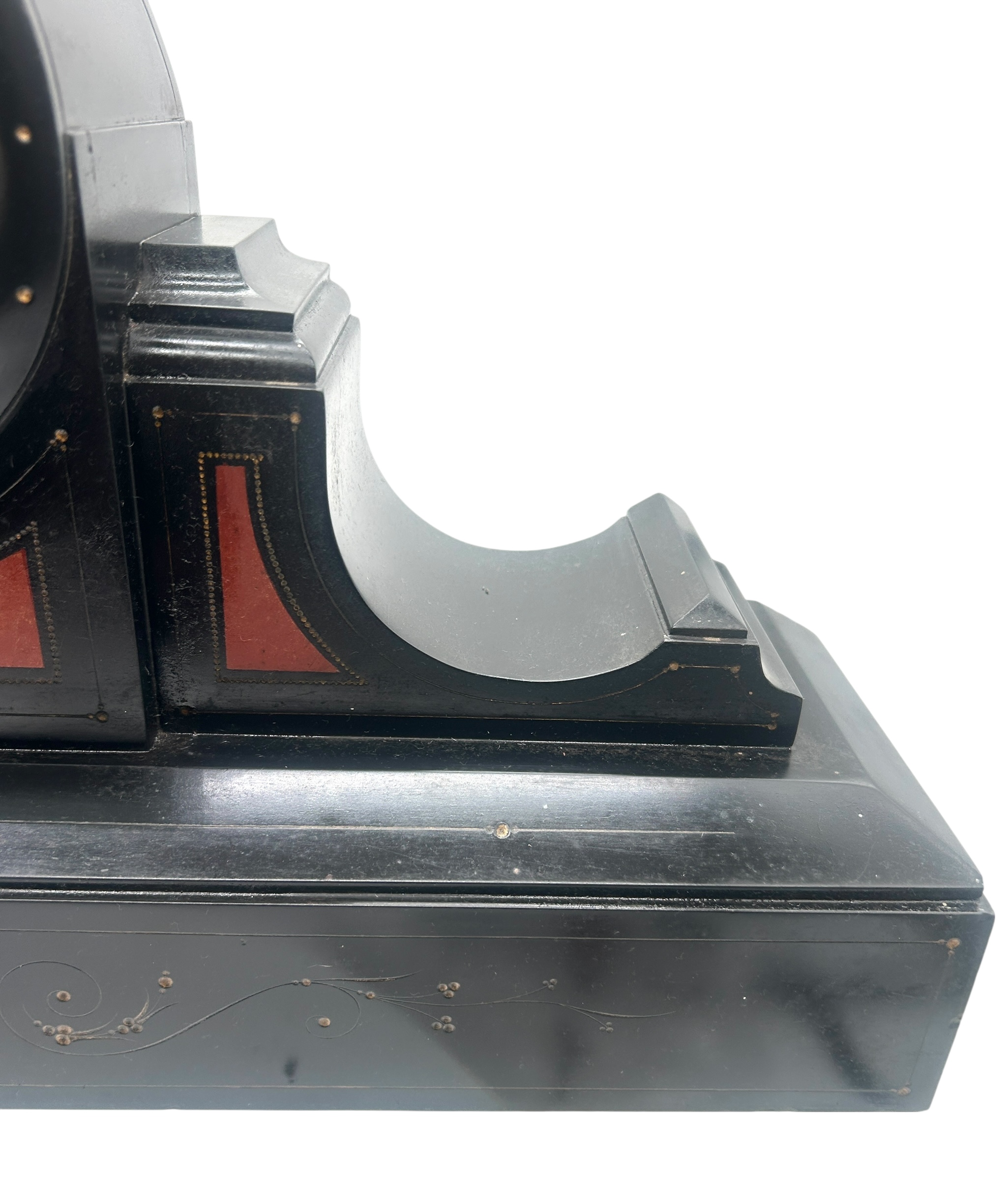 Striking Marble Mantel Clock