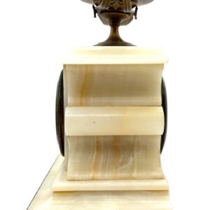 White Marble Mantel Clock