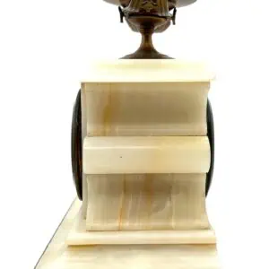 White Marble Mantel Clock