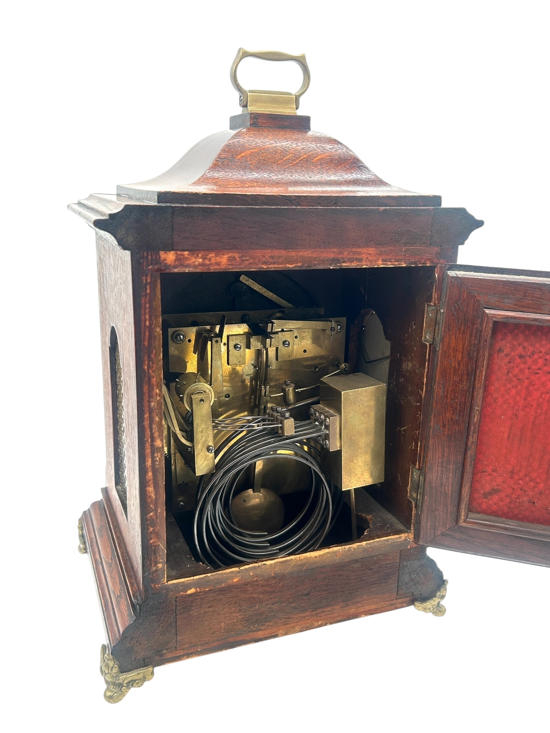 W&H Oak Bracket Clock