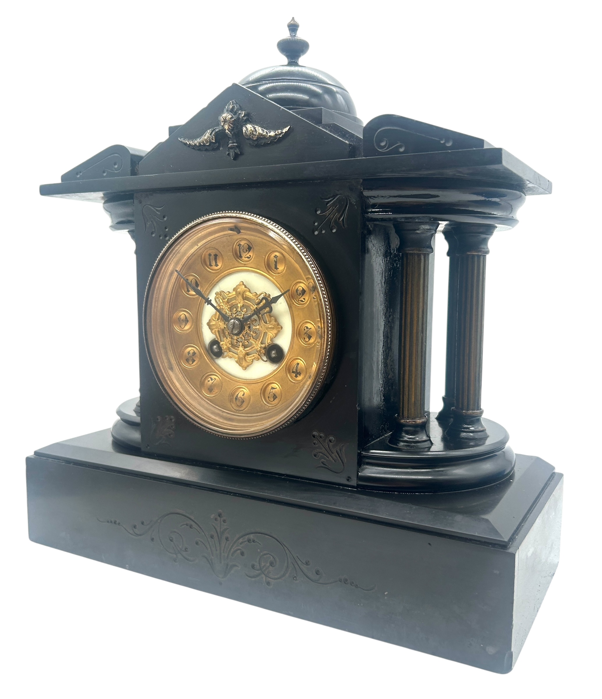 Top Slate Clock