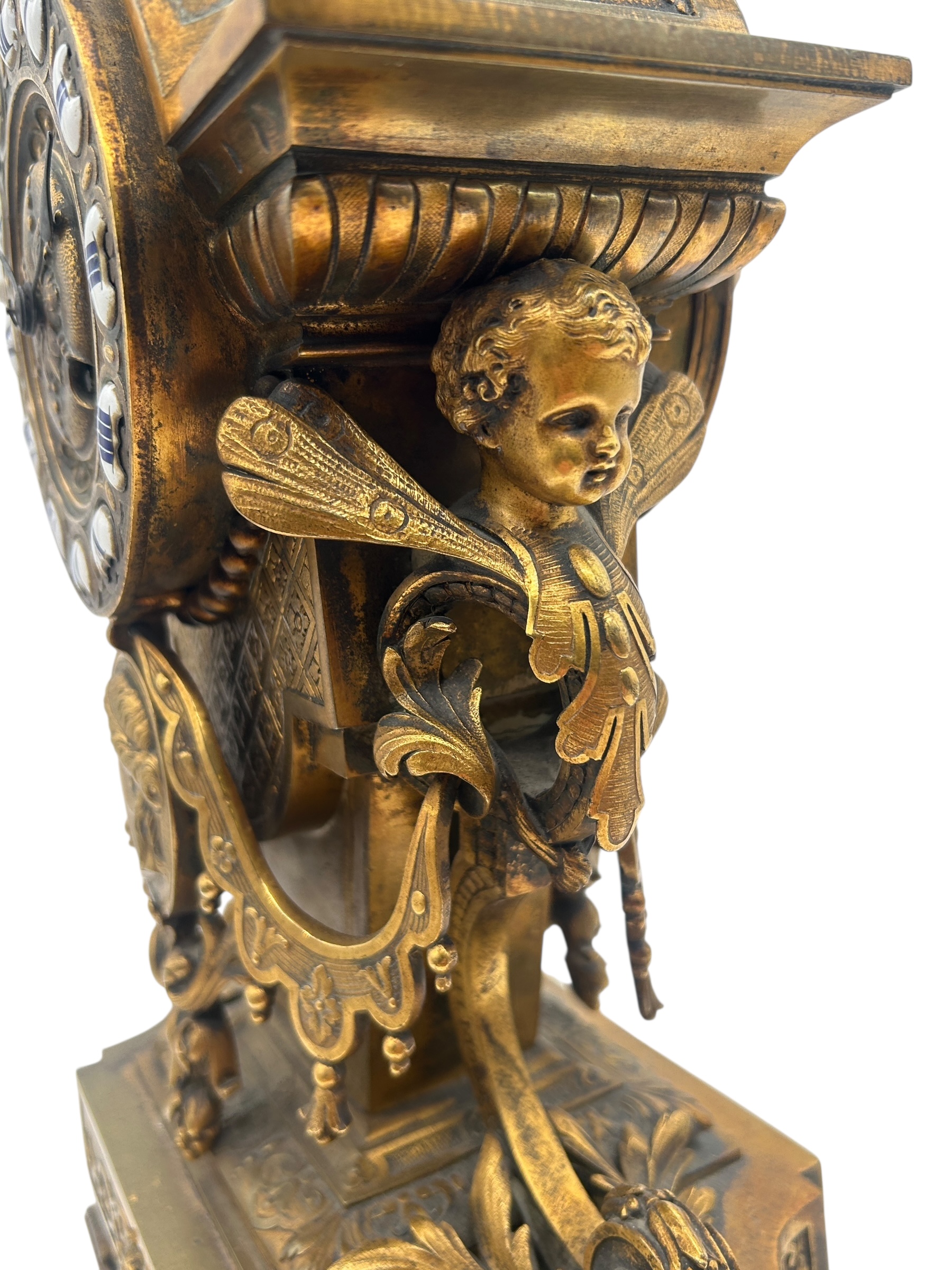 Victorian 8-day mantel Clock