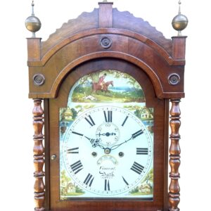 Mahogany Longcase Grandfather Clock