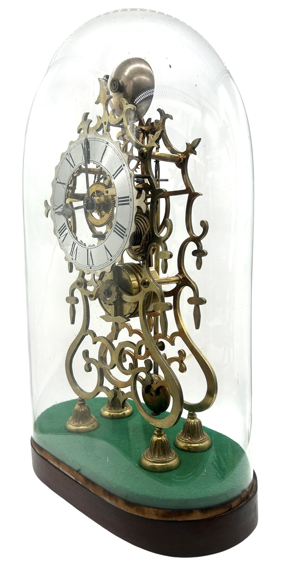 Fusee Skeleton Clock