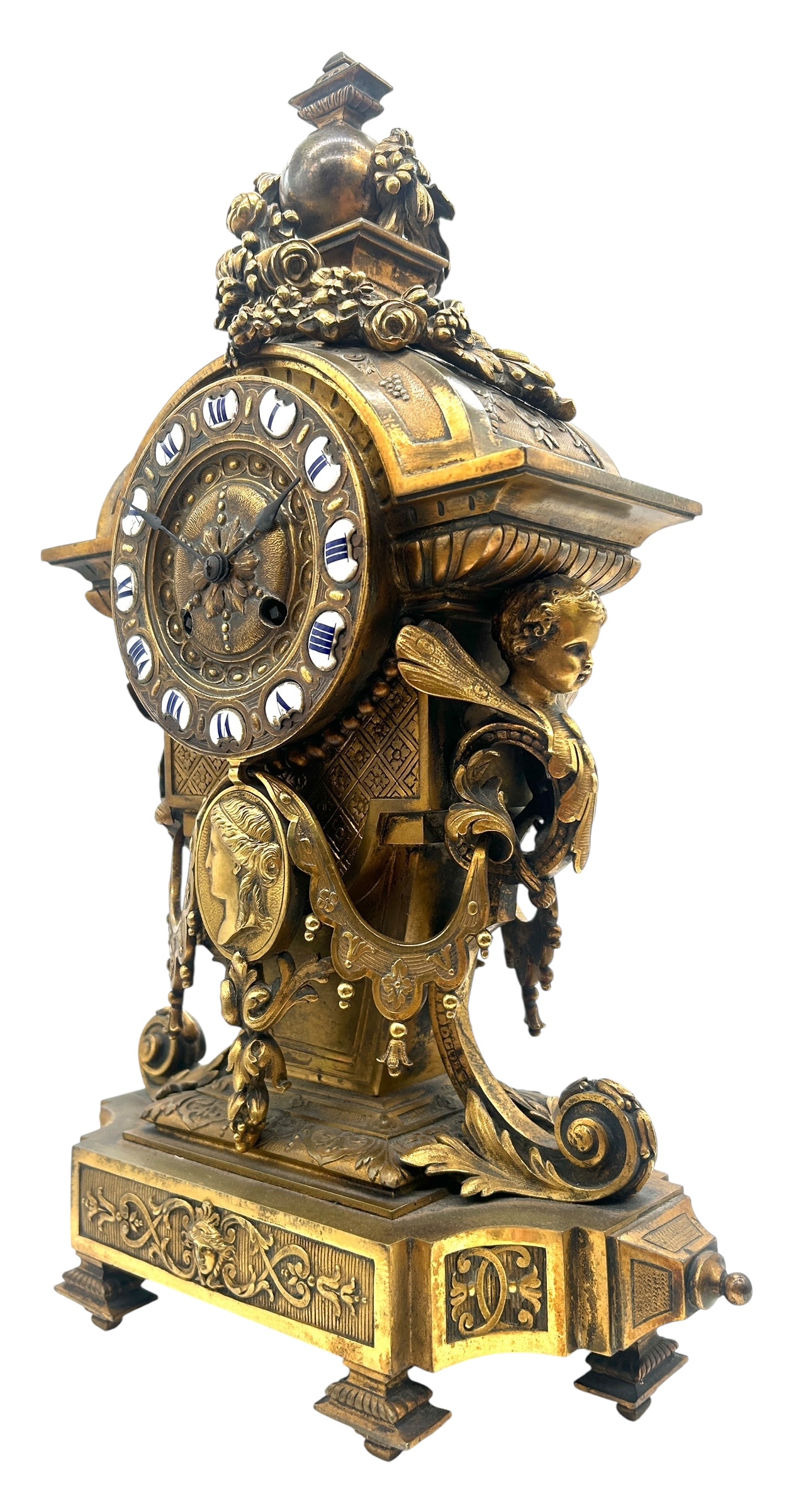 Victorian 8-day mantel Clock