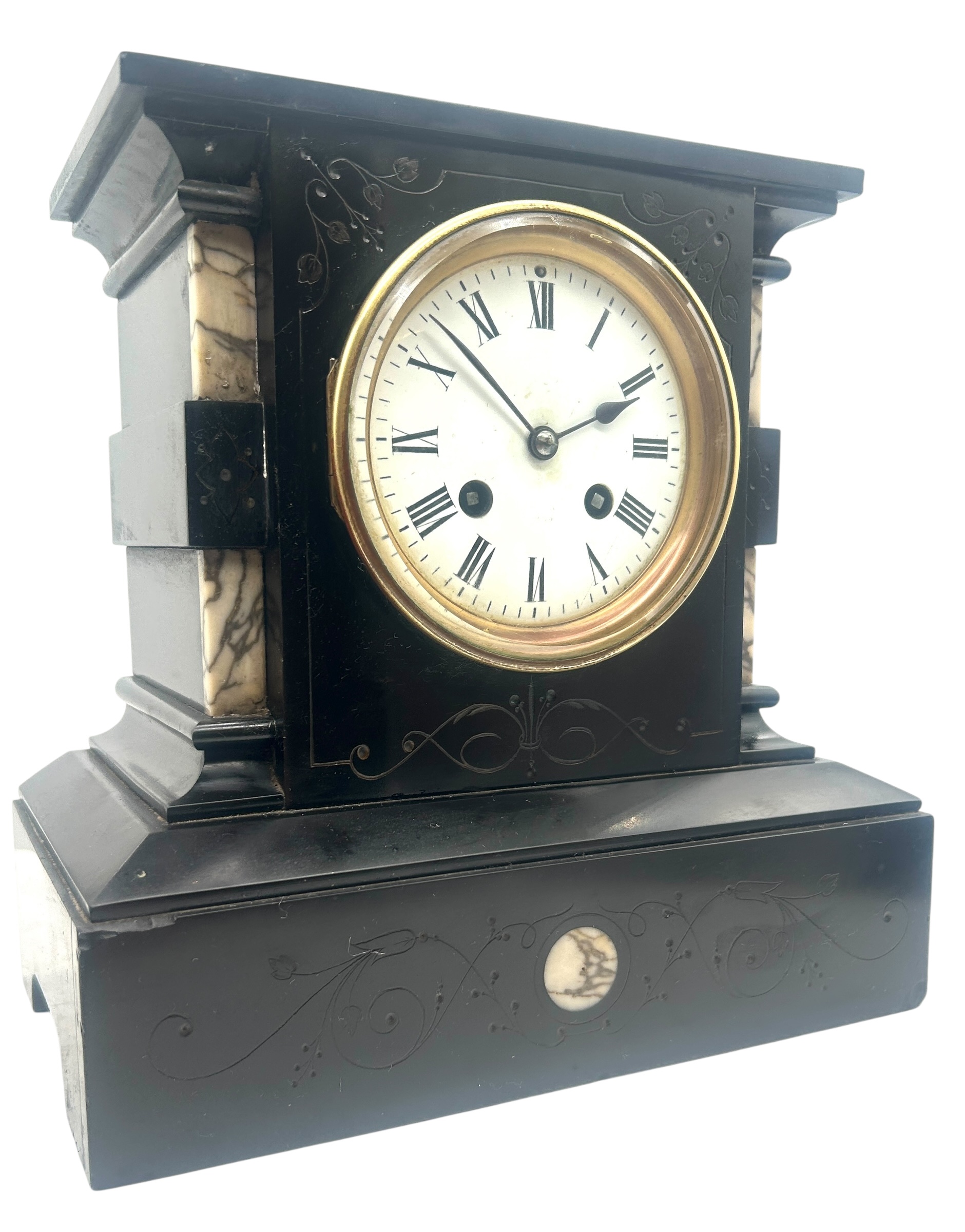 Marble Mantle Clock