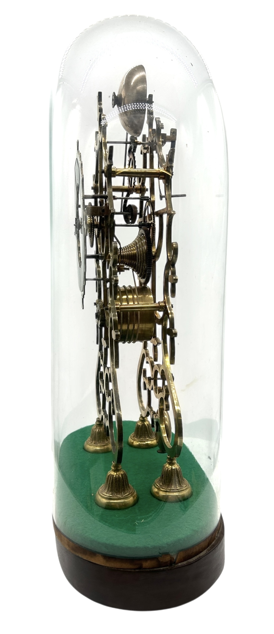 Fusee Skeleton Clock