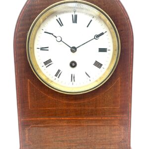Mahogany Lancet Top Mantel Clock