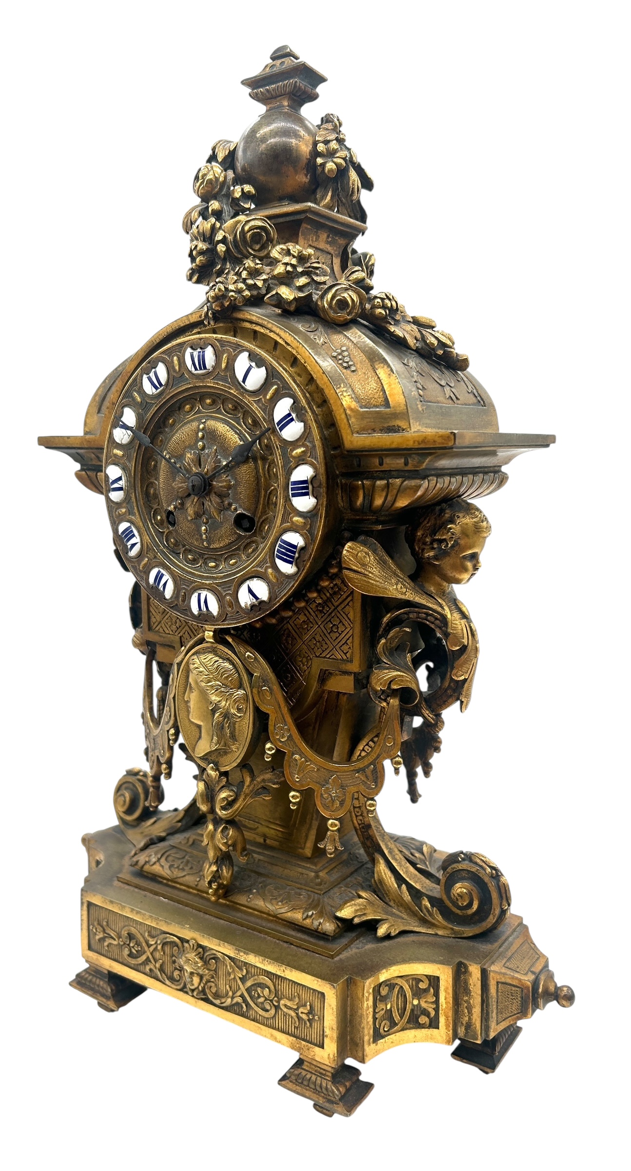 Victorian 8-day mantel Clock