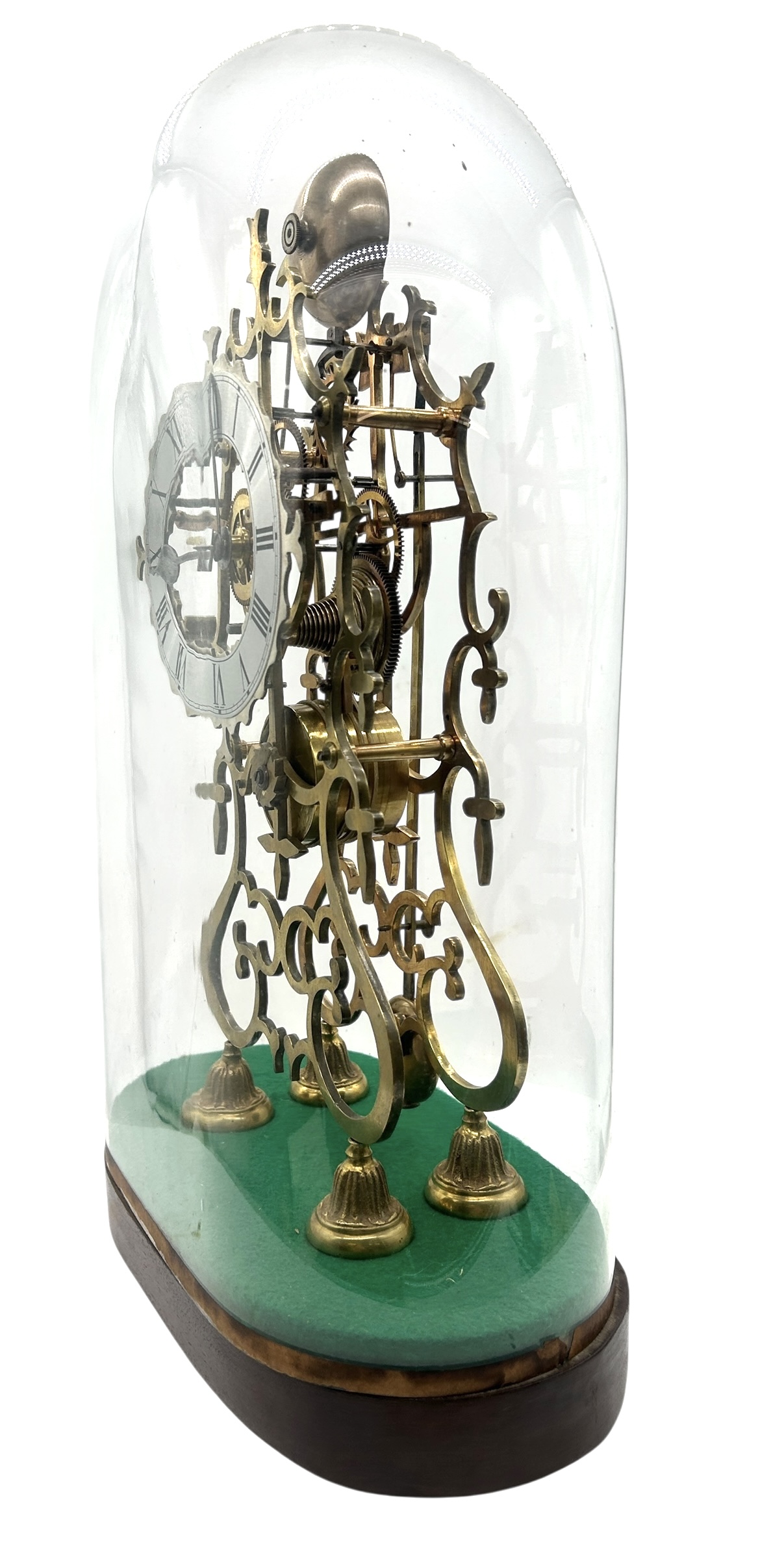 Fusee Skeleton Clock