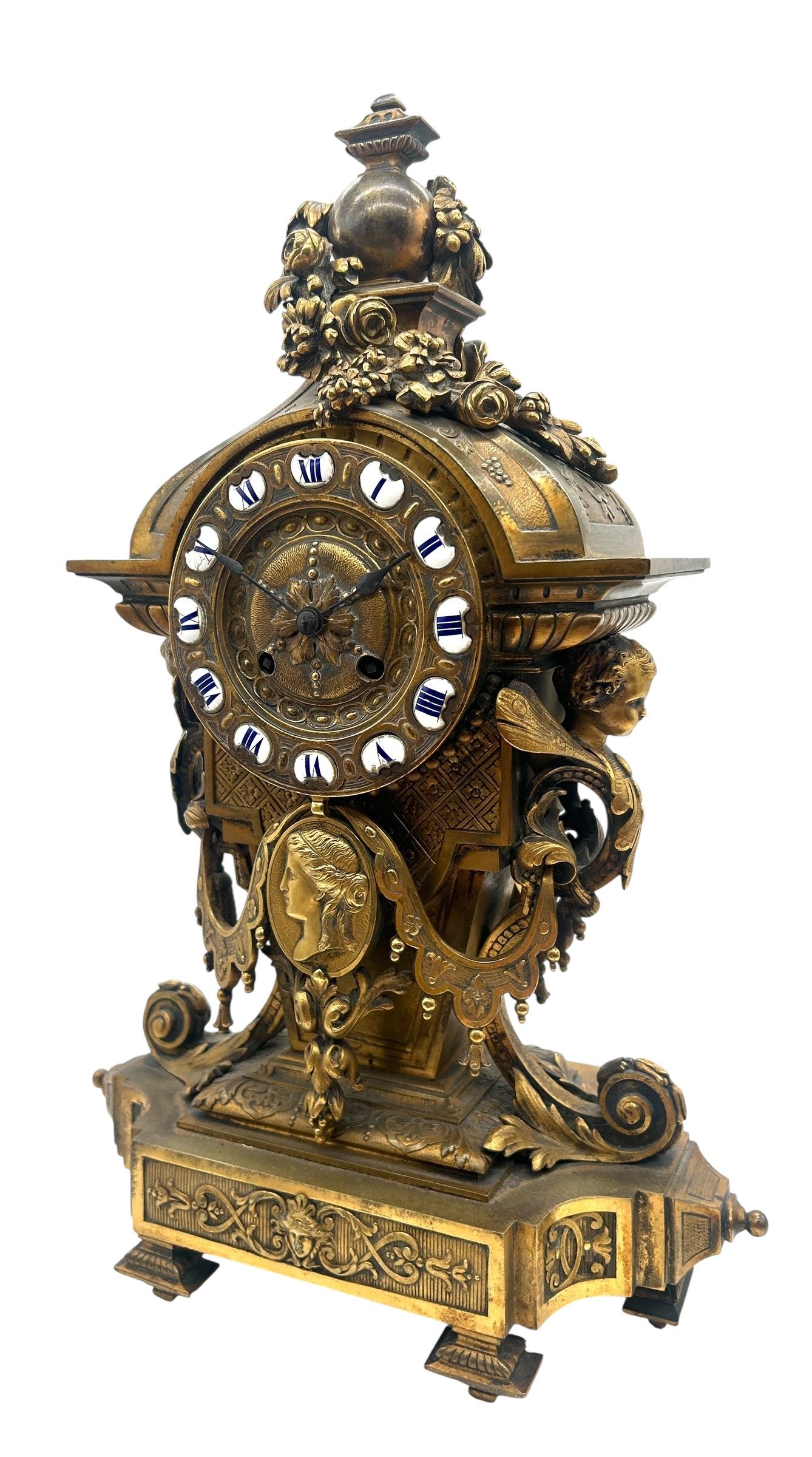 Victorian 8-day mantel Clock