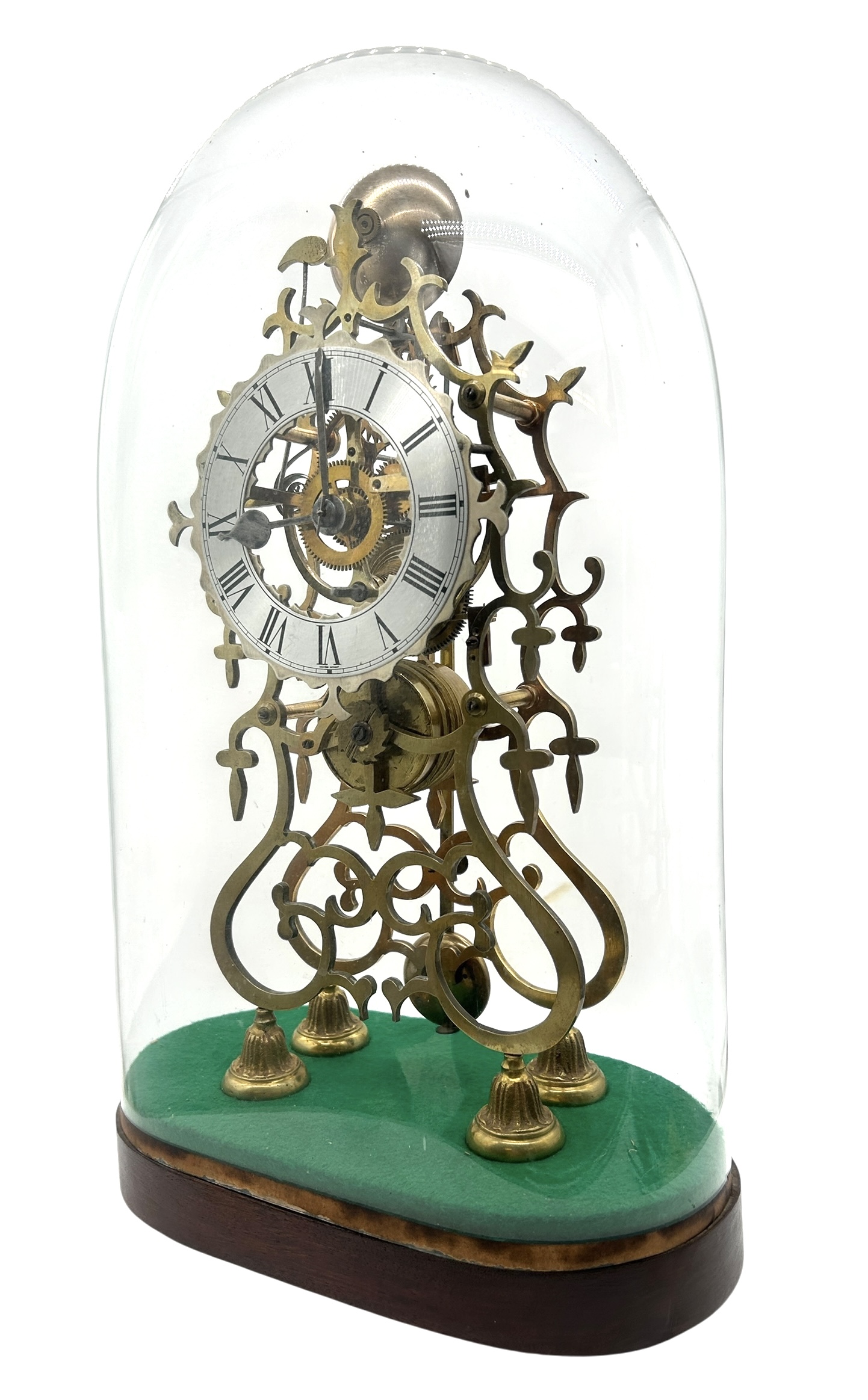 Fusee Skeleton Clock