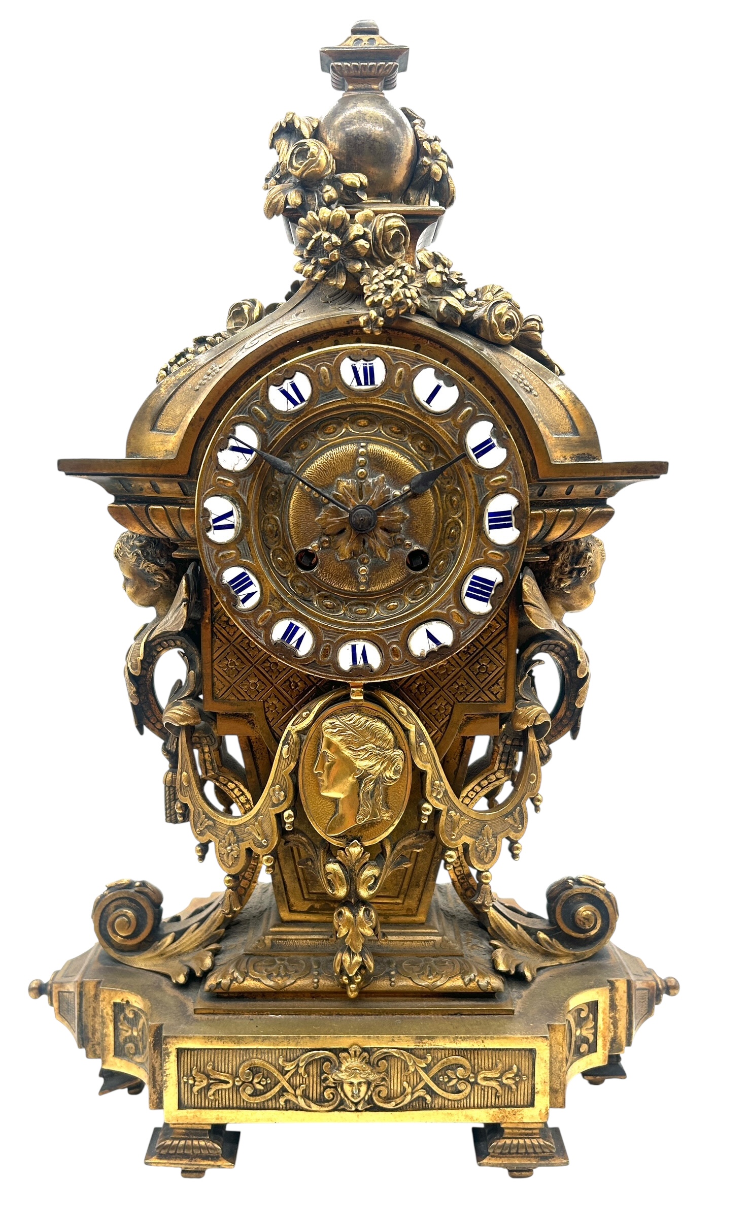 Victorian 8-day mantel Clock