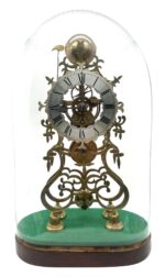Fusee Skeleton Clock