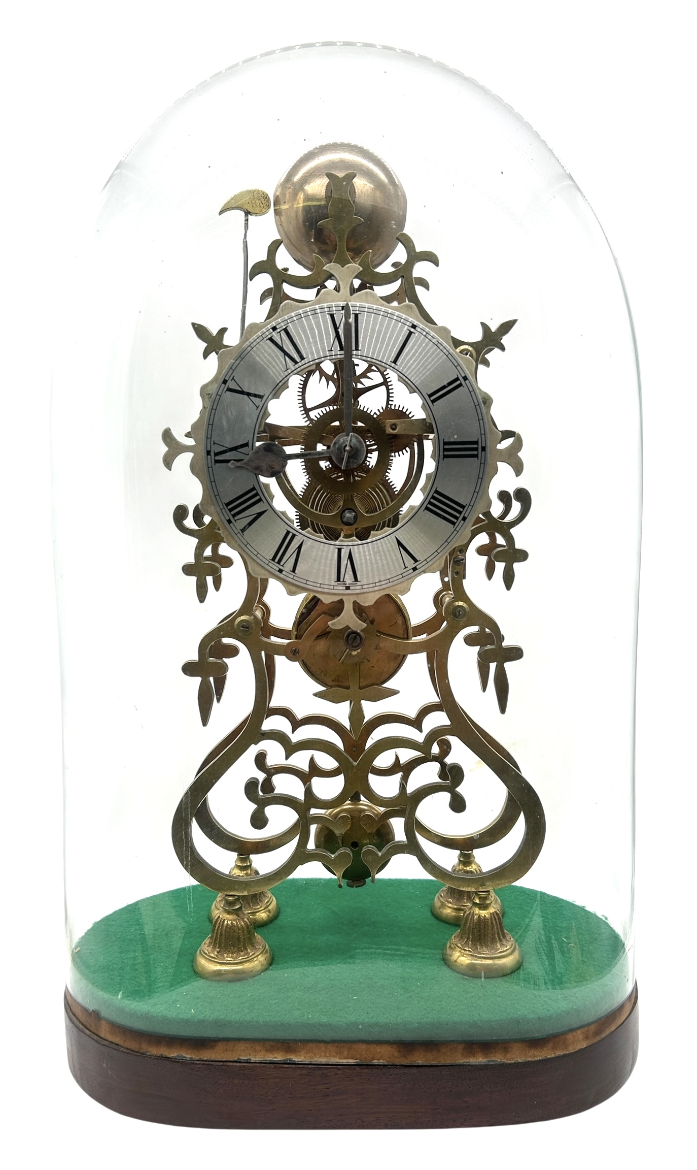 Fusee Skeleton Clock