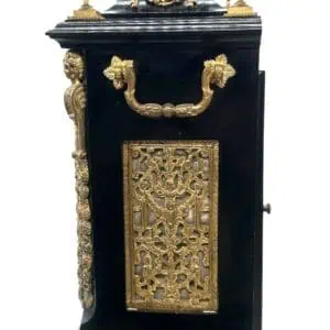 triple fusee bracket clock