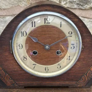 Fabulous Art Deco Mantel Clock, ca 1950
