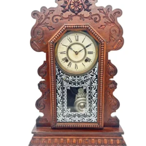 Fantastic Ansonia Gingerbread Clock, ca 1890