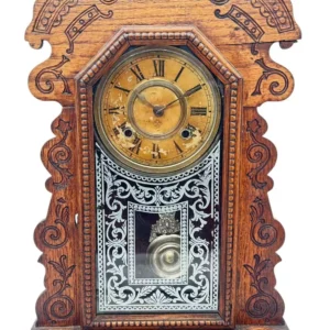 Awesome Ansonia Gingerbread Clock, ca 1880