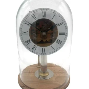 Antique one-off scratch built Skeleton Mantel Clock