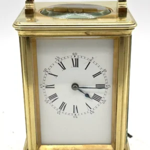Charming antique Jacot striking Carriage Clock