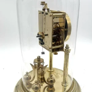 20250627_053545394_iOS Lovely Antique German 400-Day Torsion Clock German Anniversary Clock Mantel Clock C1900, view 2