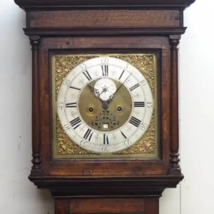 3162f78b6de24defad9582f45ceac048_1669892917573 English Longcase Clock James Young of Nantwich Striking Grandfather Clock, view 2