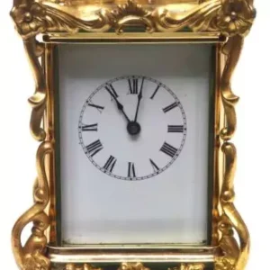8-Day Striking Carriage Clock Feature Waterbury