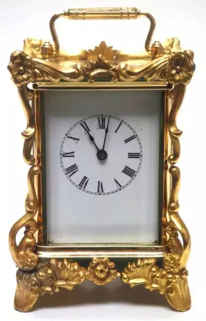 8-Day Striking Carriage Clock Feature Waterbury