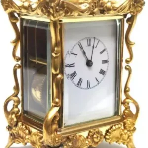 8-Day Striking Carriage Clock Feature Waterbury, view 2