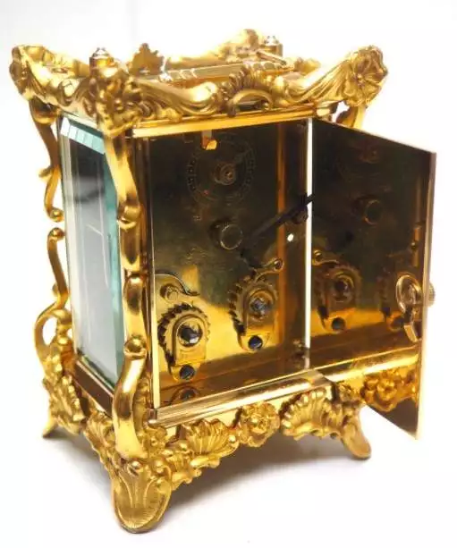 8-Day Striking Carriage Clock Feature Waterbury, view 7