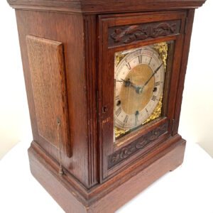 IMG_2126.jpg Westminster Chime Bracket Clock Edwardian 8-Day Musical Mantel Clock C1900, view 2