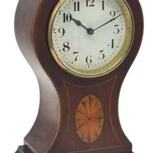 Lovely Edwardian Balloon Shape Mantel Clock, ca 1905, view 2