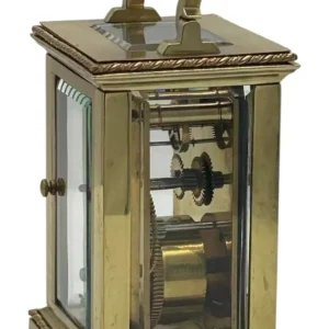 Exquisite Antique French Japy freres striking Carriage Clock, 8-Day Carriage Clock C1870, view 2