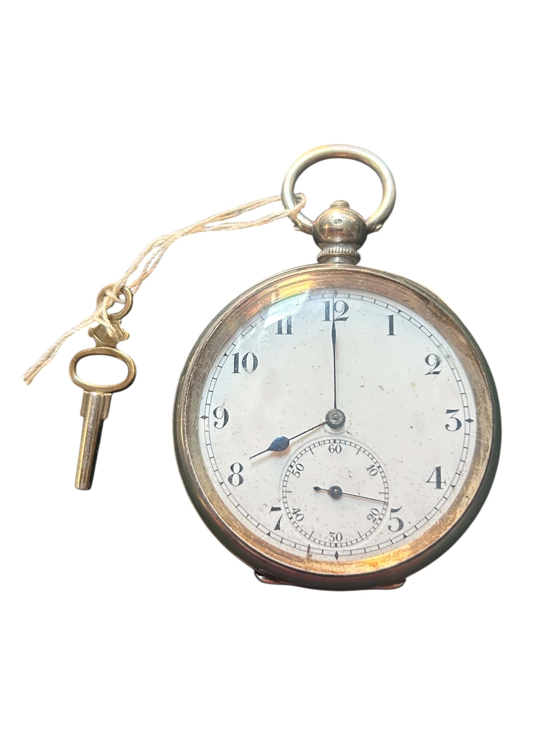 Open Face Pocket Watch