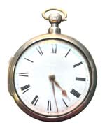 Pair Cased Verge Fusee